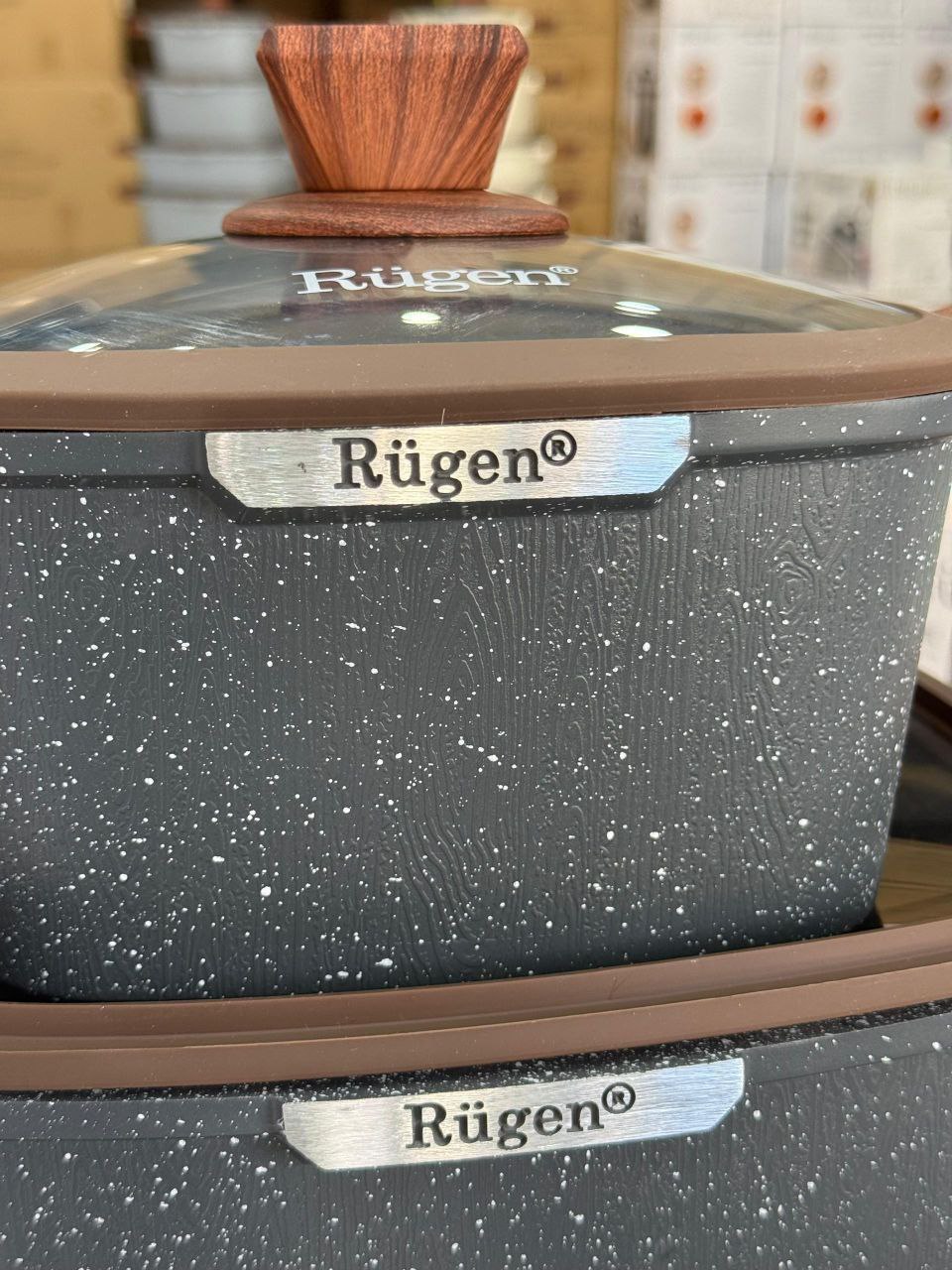 سرویس قابلمه ۱۰ پارچه مربعی روگن مدل Ru-7015 - تصویر 5