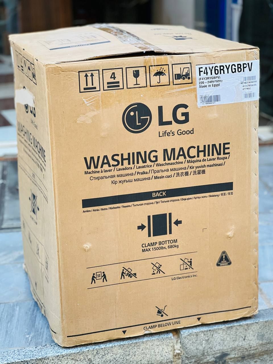 ماشین لباسشویی 10Kg الجی Y6 - تصویر 5